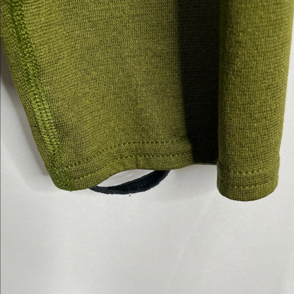 Patagonia Men's Capilene 3 1/4 Zip-Up in green